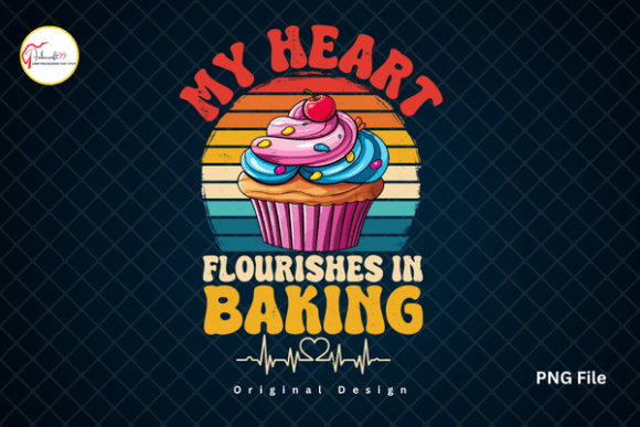 Baking Cupcake PNG Funny Baker Tshirt