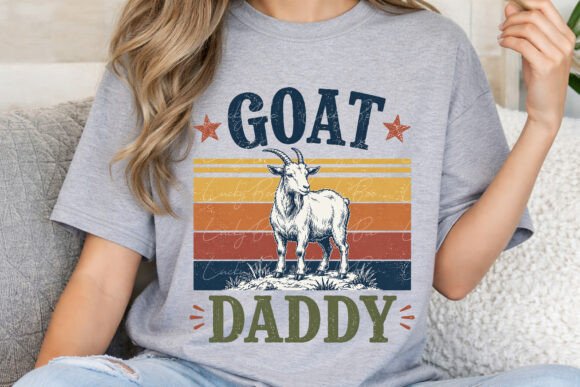 Goat Daddy PNG: A Father's Day Sublimation Powerhouse