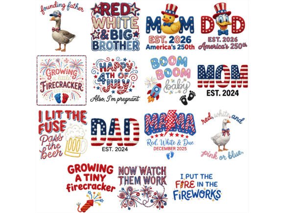 Patriotic Pregnancy: Styling Your 4th of July Mom Announcement