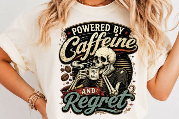 Powered by Caffeine Dad: The Perfect Father's Day PNG